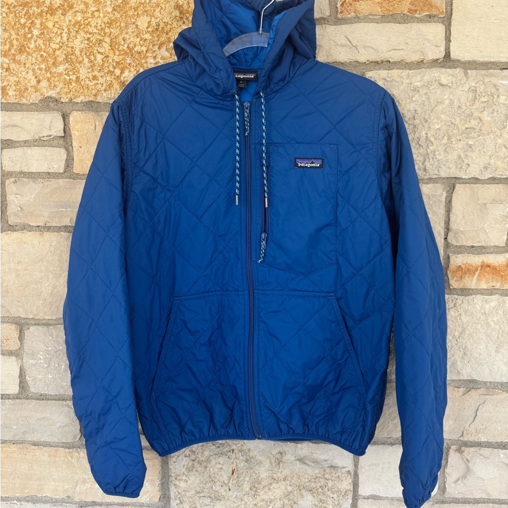 Patagonia Diamond Quilted Bomber Hoodie